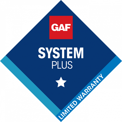GAF System Plus Certified